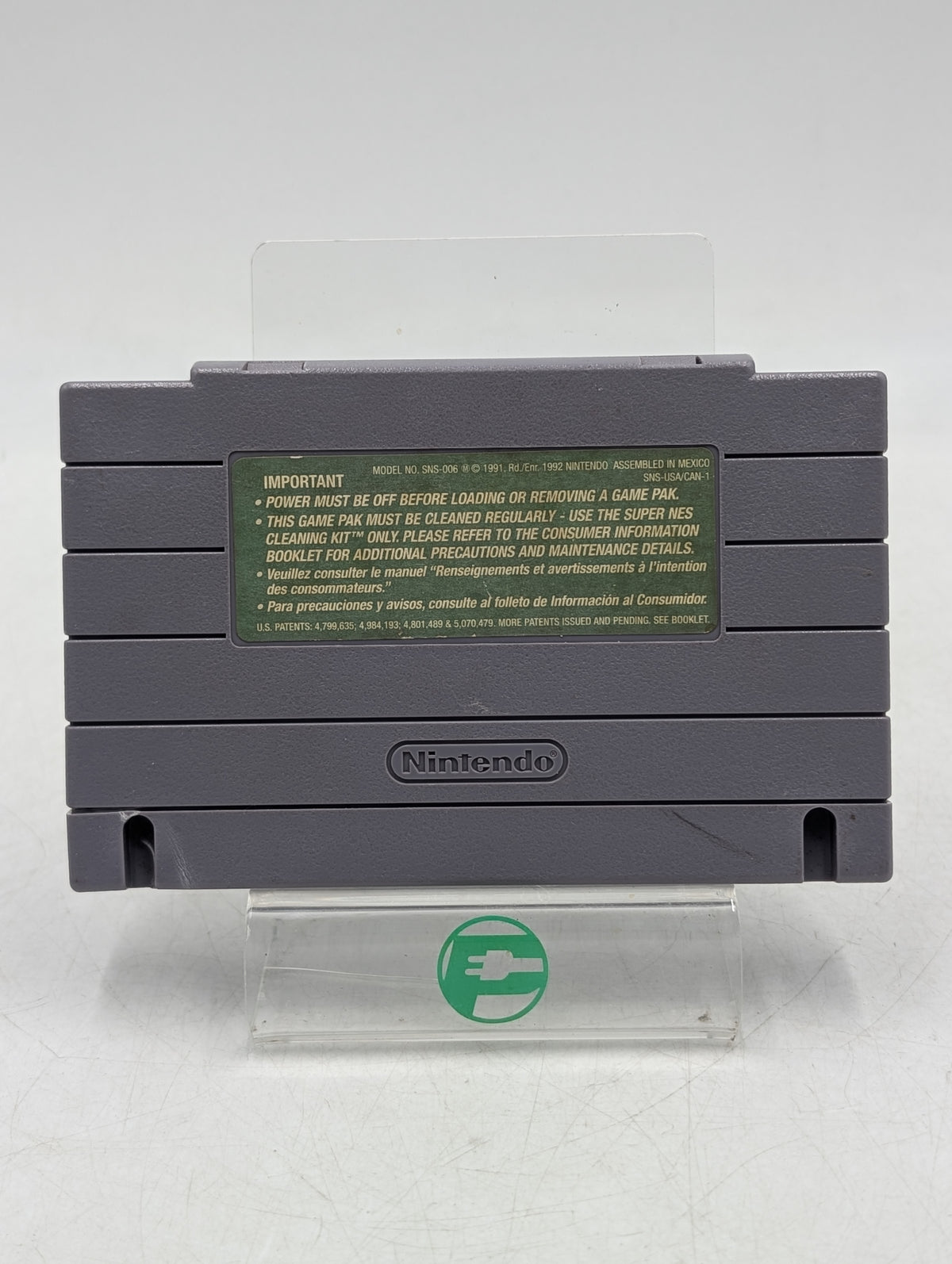Ms. Pac-Man Super Nintendo SNES 1996 Video Game Cartridge SNS-AN8E-USA SNS-006
