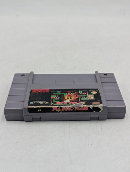 Ms. Pac-Man Super Nintendo SNES 1996 Video Game Cartridge SNS-AN8E-USA SNS-006