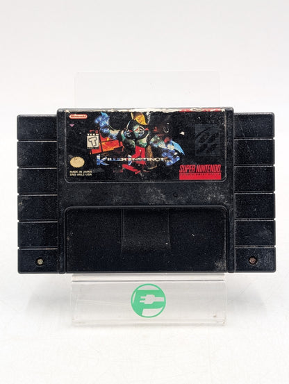 Killer Instinct Super Nintendo SNES 1995 Black Video Game Cartridge SNS-AKLE-USA