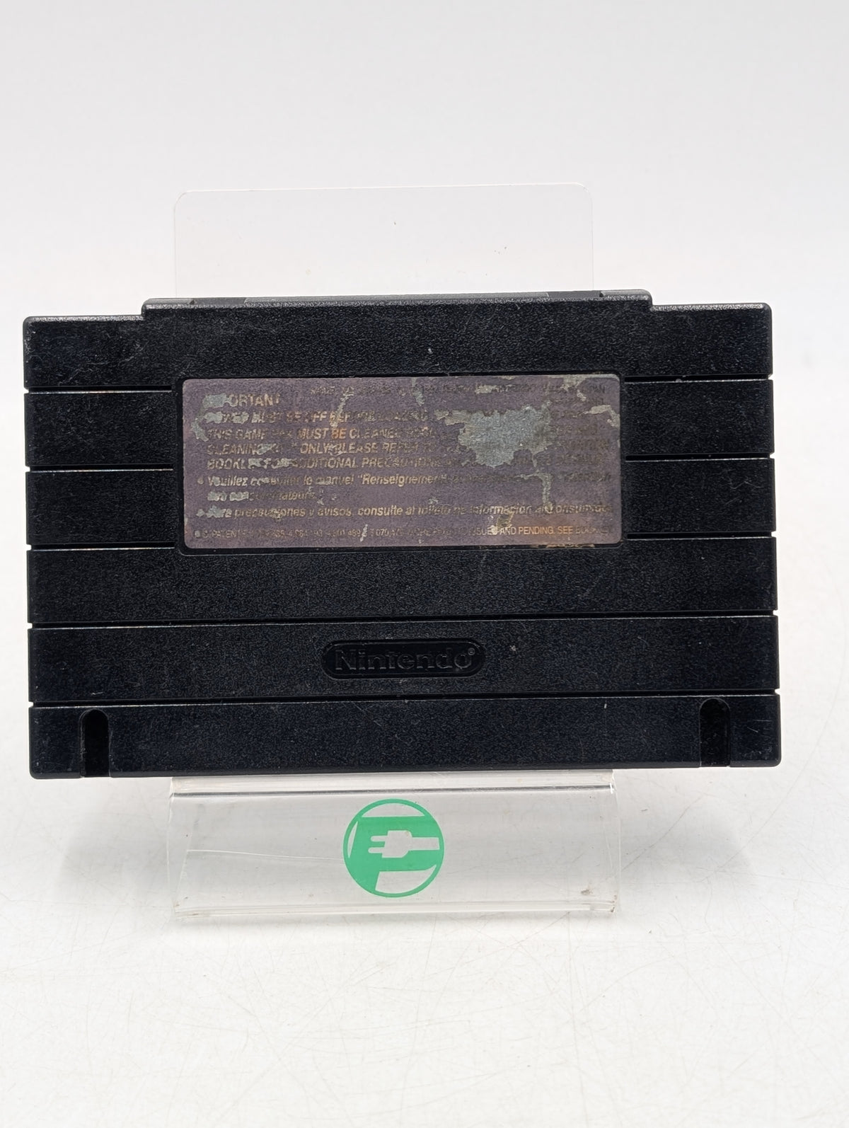 Killer Instinct Super Nintendo SNES 1995 Black Video Game Cartridge SNS-AKLE-USA
