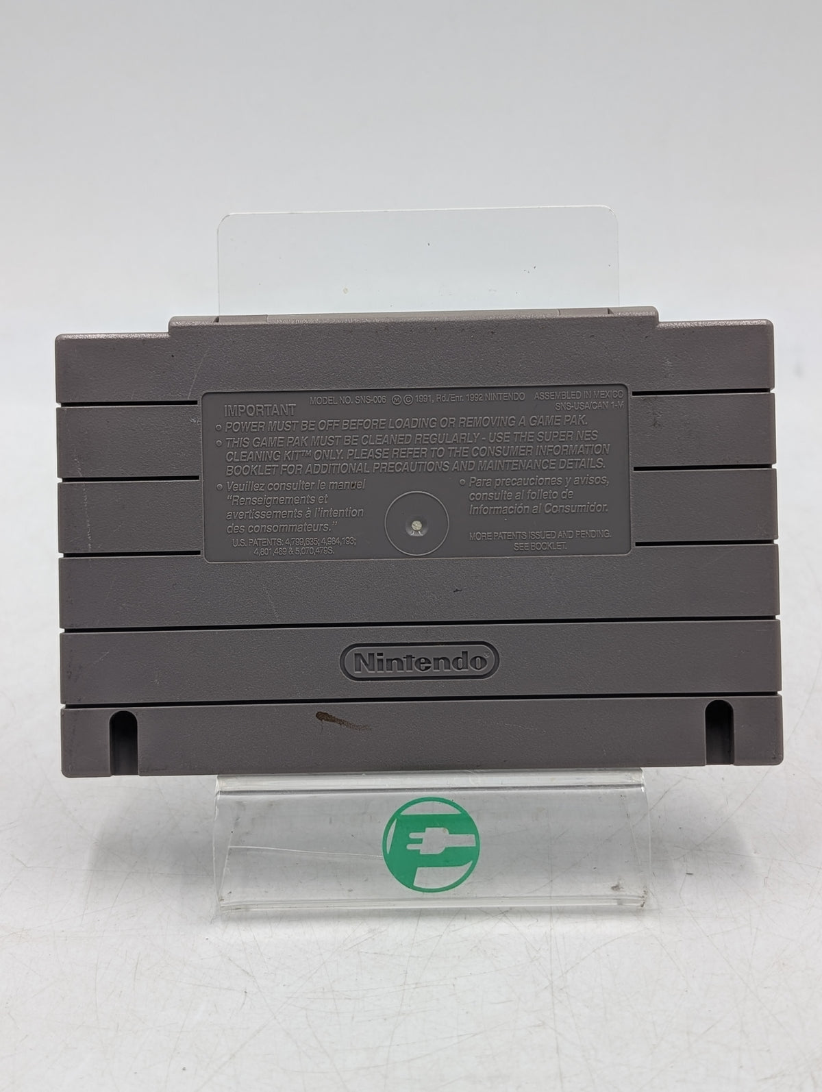 Pac-Man 2 The New Adventures Super Nintendo SNES 1994 Video Game Cartridge