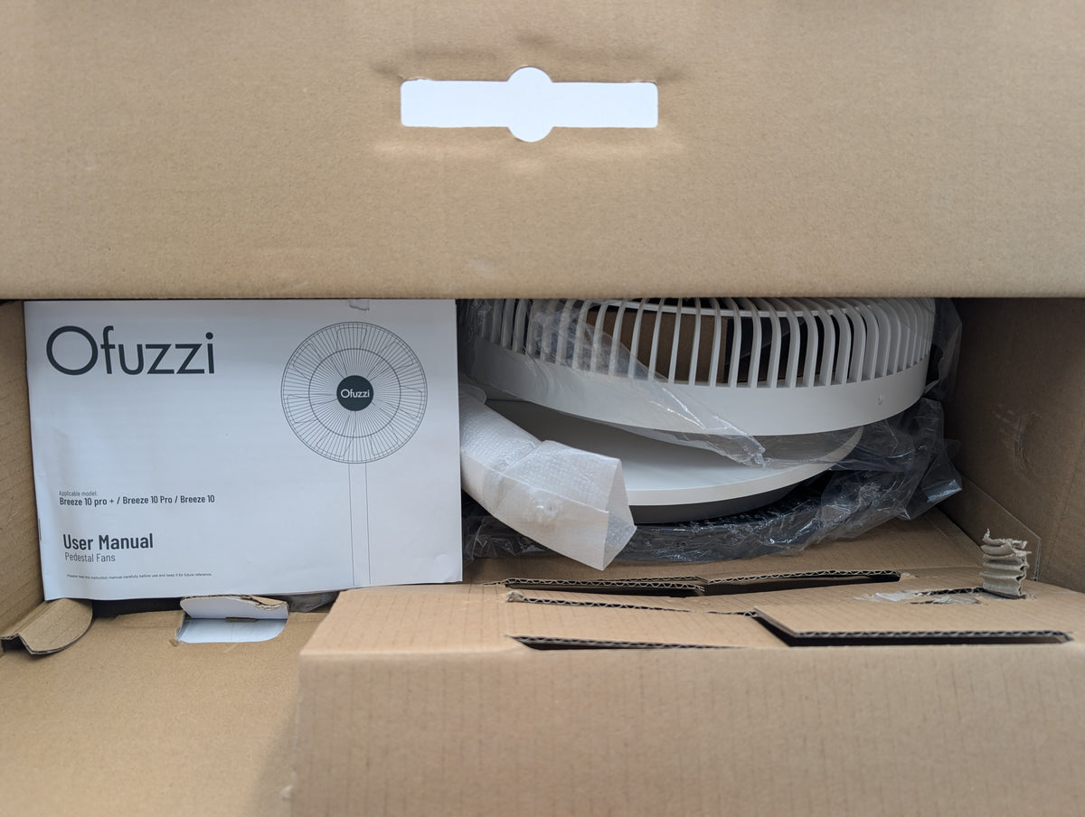 New Open Box Ofuzzi Breeze 10 Pro+ Smart 39'' Pedestal Quiet Fan USAFTKN1042200