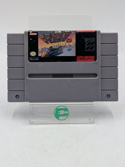 F-Zero Super Nintendo SNES 1991 Racing Video Game Cartridge SNS-006 SNS-FZ-USA