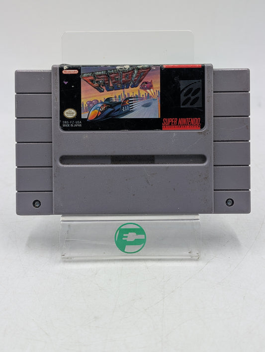F-Zero Super Nintendo SNES 1991 Racing Video Game Cartridge SNS-006 SNS-FZ-USA