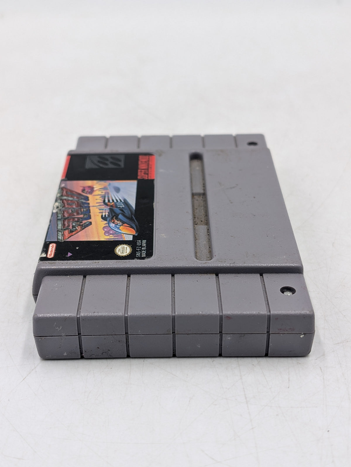 F-Zero Super Nintendo SNES 1991 Racing Video Game Cartridge SNS-006 SNS-FZ-USA