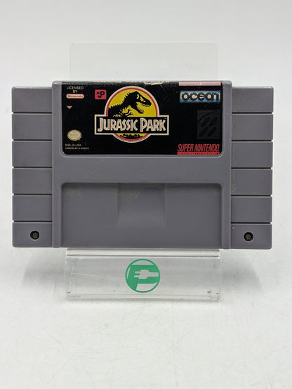 Jurassic Park Super Nintendo SNES 1993 Video Game Cartridge SNS-006 SNS-J8-USA