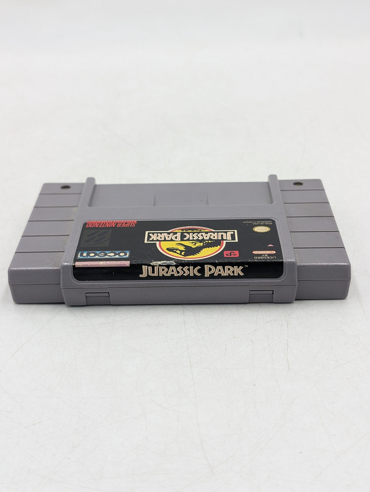 Jurassic Park Super Nintendo SNES 1993 Video Game Cartridge SNS-006 SNS-J8-USA