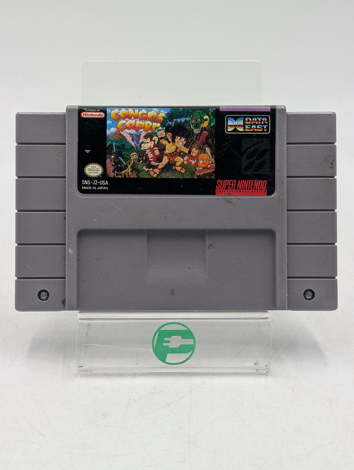 Congo's Caper Super Nintendo SNES 1993 Video Game Cartridge SNS-J2-USA VTG RARE