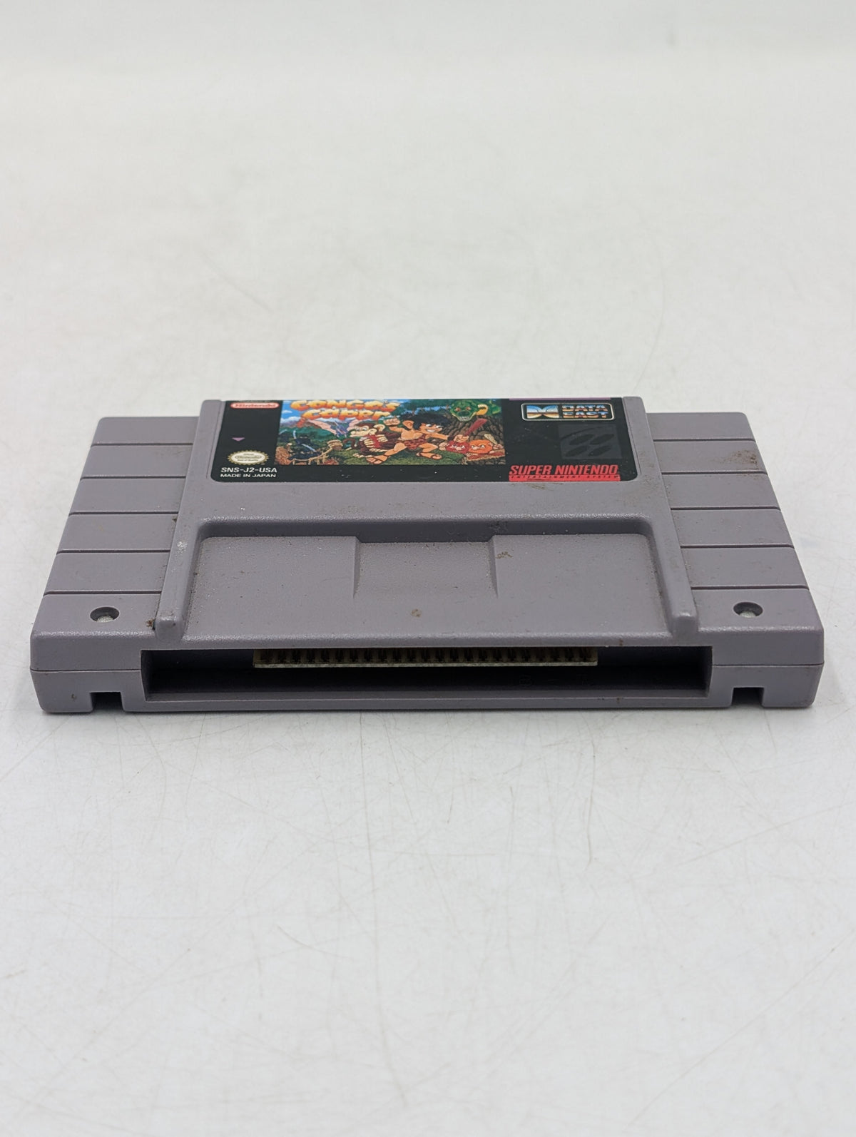 Congo's Caper Super Nintendo SNES 1993 Video Game Cartridge SNS-J2-USA VTG RARE