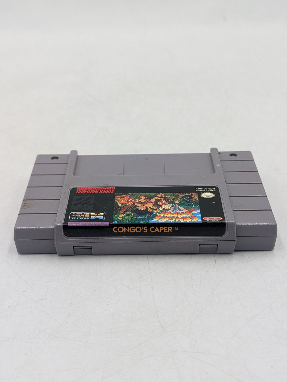Congo's Caper Super Nintendo SNES 1993 Video Game Cartridge SNS-J2-USA VTG RARE