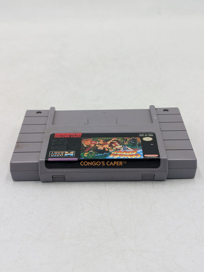 Congo's Caper Super Nintendo SNES 1993 Video Game Cartridge SNS-J2-USA VTG RARE