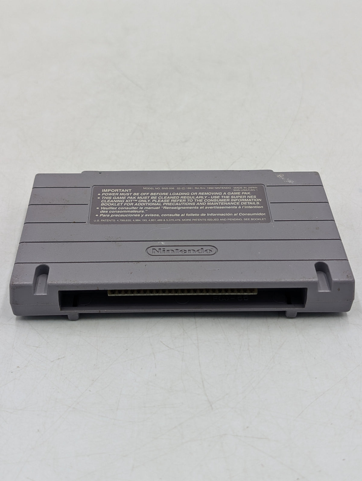 Congo's Caper Super Nintendo SNES 1993 Video Game Cartridge SNS-J2-USA VTG RARE