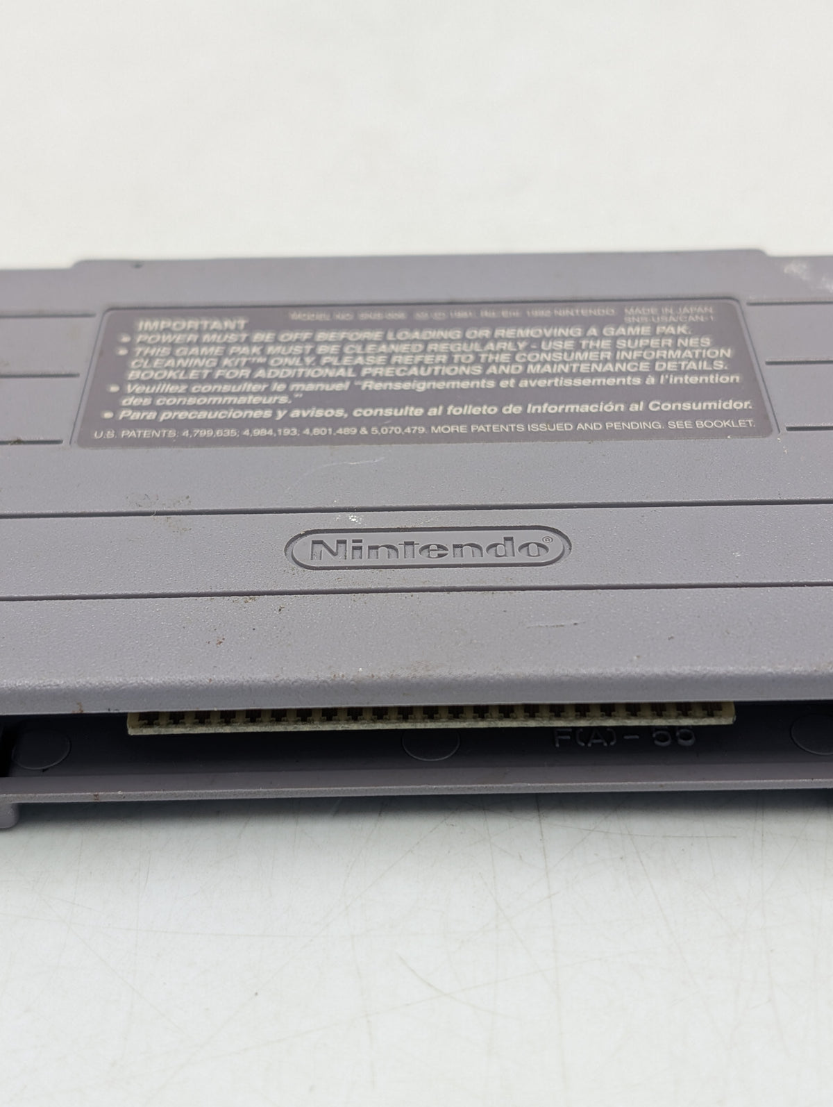 Congo's Caper Super Nintendo SNES 1993 Video Game Cartridge SNS-J2-USA VTG RARE