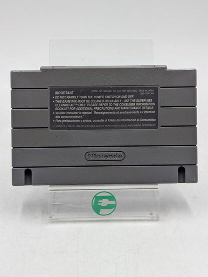 Street Fighter II The World Warrior Super Nintendo SNES 1992 Game Cartridge USA