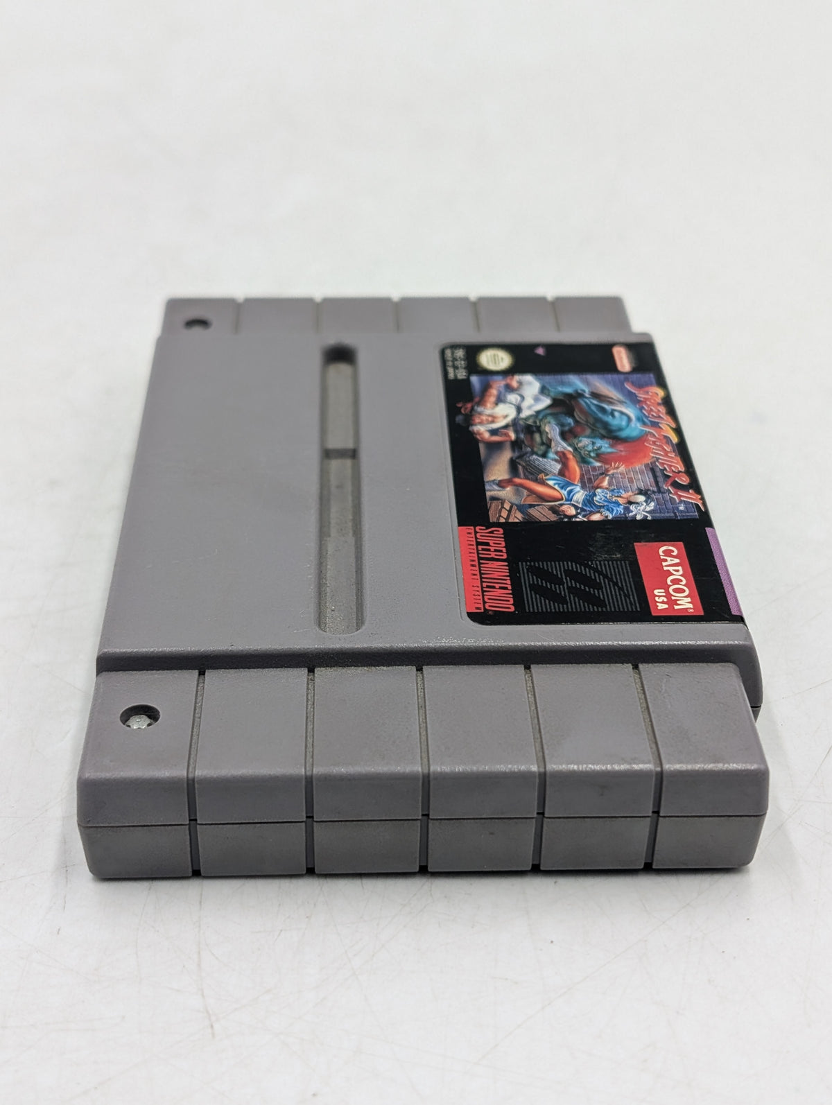 Street Fighter II The World Warrior Super Nintendo SNES 1992 Game Cartridge USA