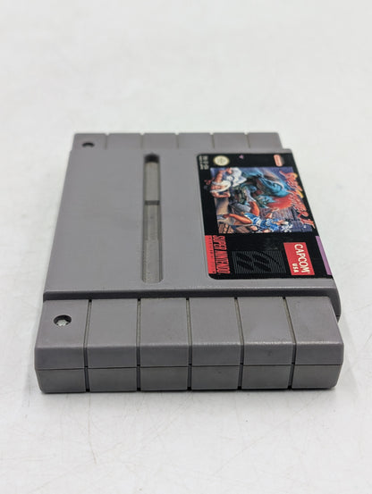 Street Fighter II The World Warrior Super Nintendo SNES 1992 Game Cartridge USA