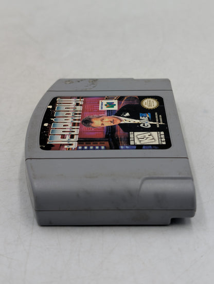 Jeopardy! Nintendo 64 N64 1998 Video Game Cartridge NUS-006 NUS-NJOE-USA Retro