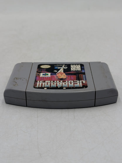 Jeopardy! Nintendo 64 N64 1998 Video Game Cartridge NUS-006 NUS-NJOE-USA Retro
