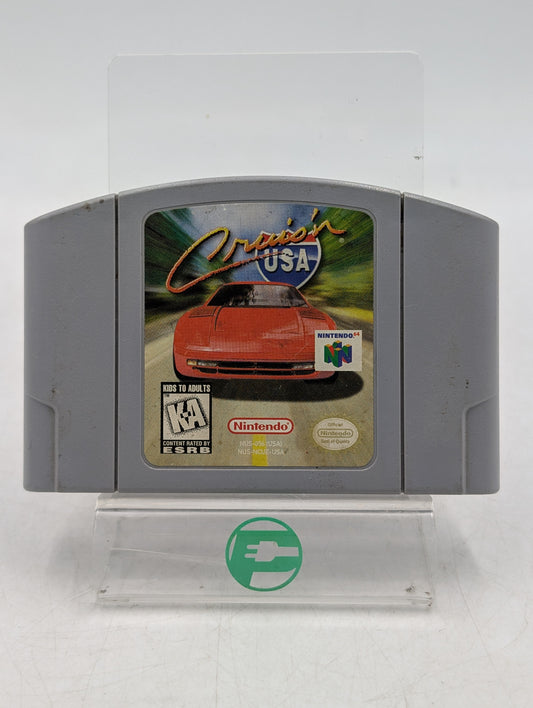 Cruis'n USA Nintendo 64 N64 1996 Video Game Cartridge NUS-006 NUS-P-NUSUSA