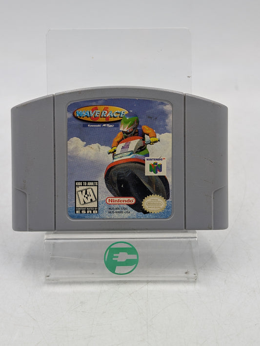 Wave Race 64 Nintendo N64 1996 Video Game Cartridge NUS-006 NUS-NWRE-USA US VTG