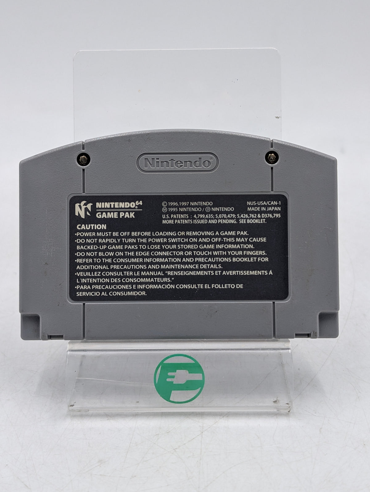 Namco Museum 64 Nintendo N64 1999 Video Game Cartridge NUS-006 NUS-NNME-US Retro