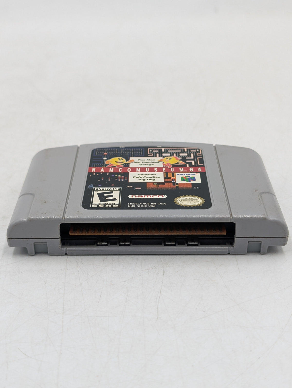 Namco Museum 64 Nintendo N64 1999 Video Game Cartridge NUS-006 NUS-NNME-US Retro