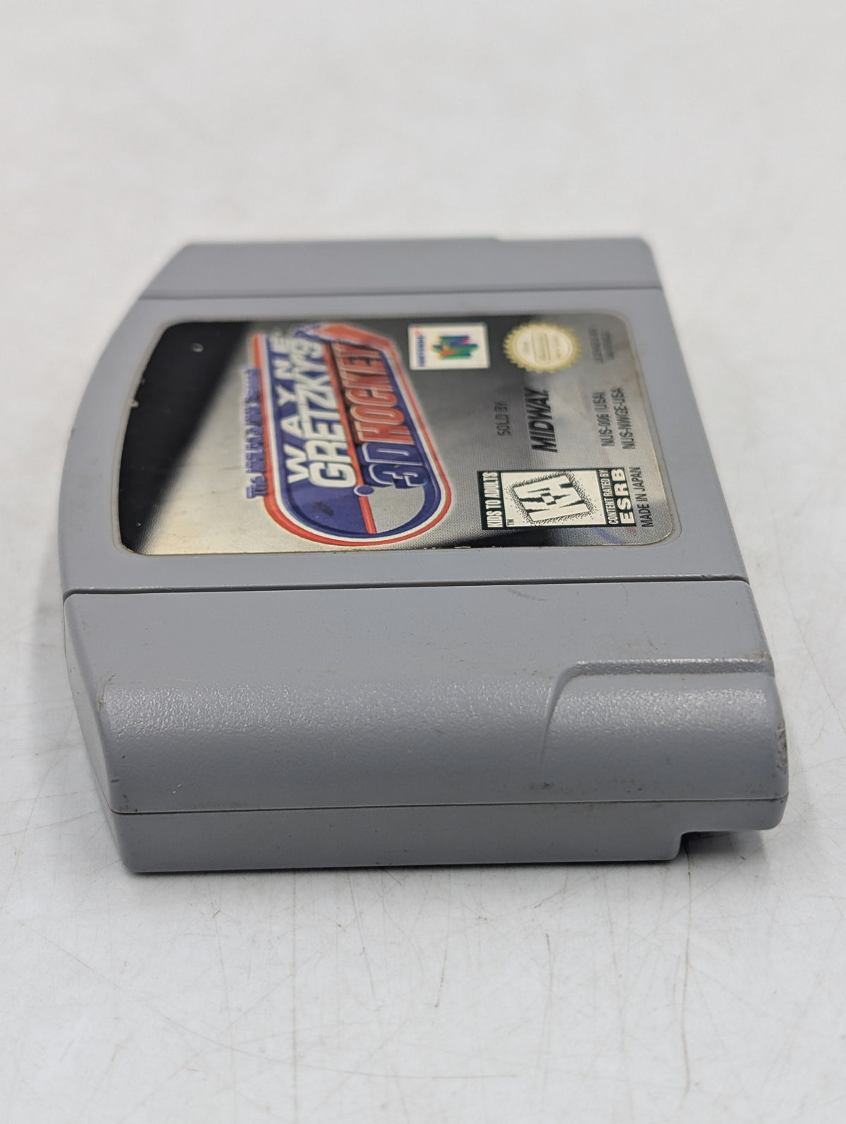 Wayne Gretzky's 3D Hockey Nintendo 64 N64 1996 Video Game Cartridge NUS-NWGE-USA