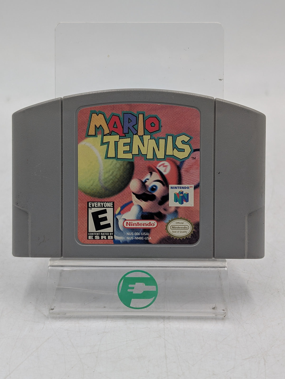 Mario Tennis Nintendo 64 N64 2000 Video Game Cartridge NUS-006 NUS-NM8E-US RETRO