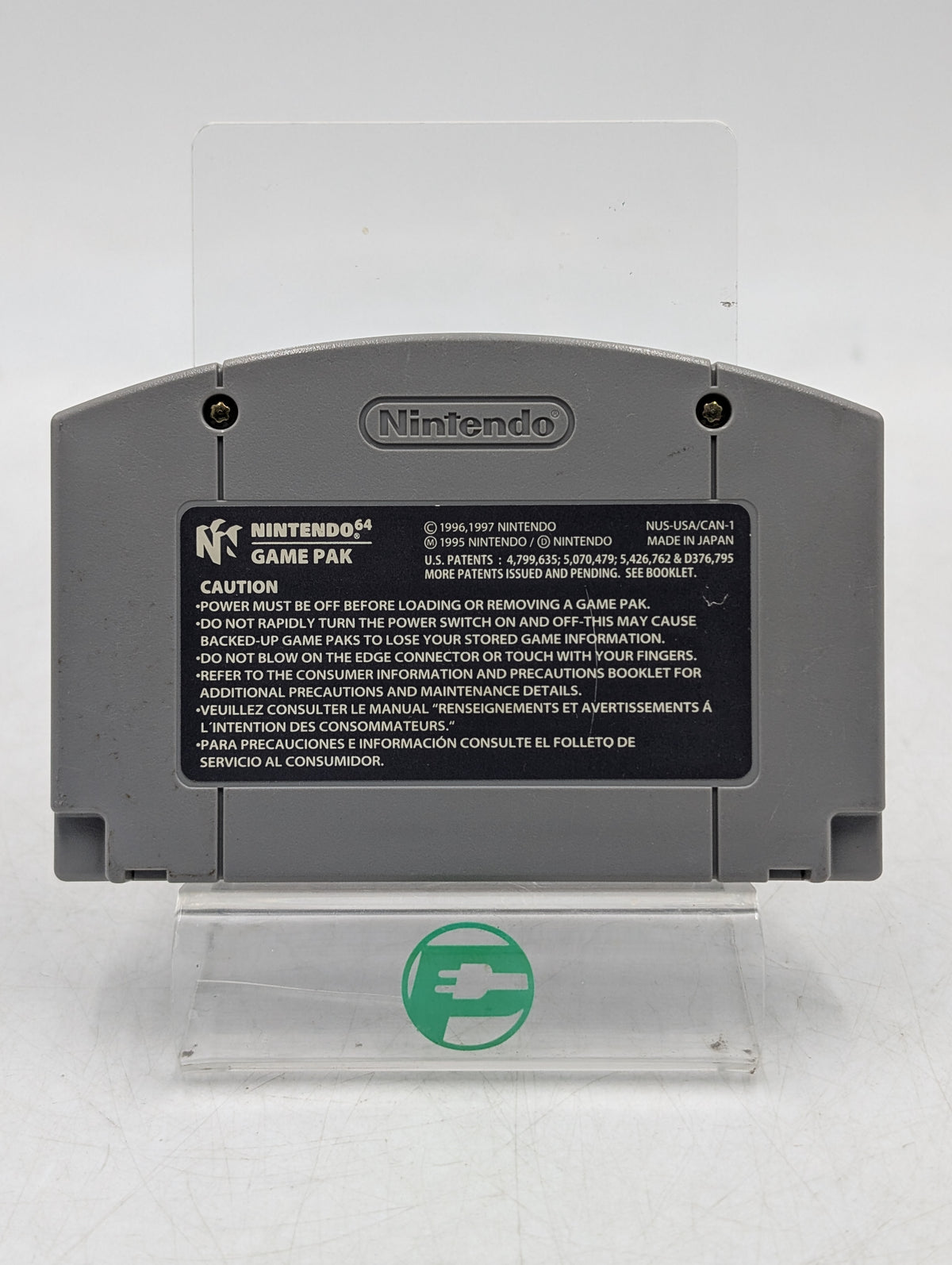 Mario Tennis Nintendo 64 N64 2000 Video Game Cartridge NUS-006 NUS-NM8E-US RETRO