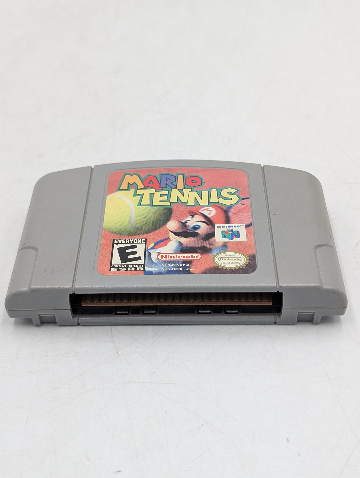 Mario Tennis Nintendo 64 N64 2000 Video Game Cartridge NUS-006 NUS-NM8E-US RETRO