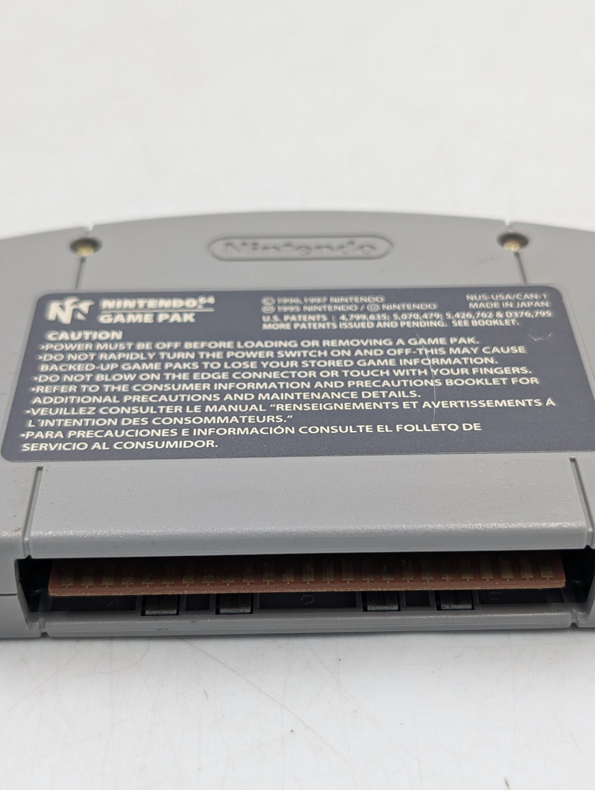 Mario Tennis Nintendo 64 N64 2000 Video Game Cartridge NUS-006 NUS-NM8E-US RETRO