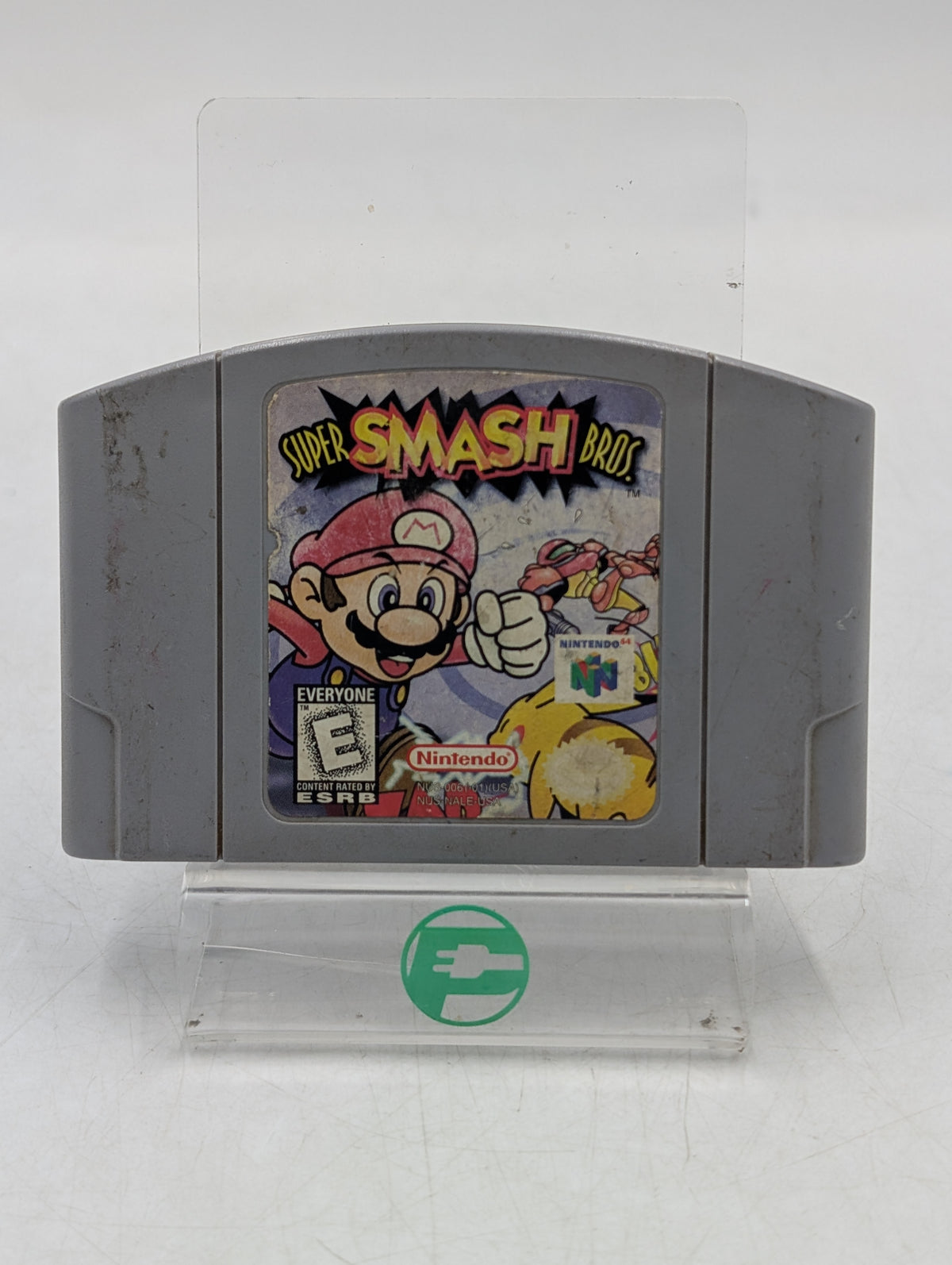 Super Smash Bros Nintendo 64 N64 1999 Video Game Cartridge NUS-NSALE-USA VTG
