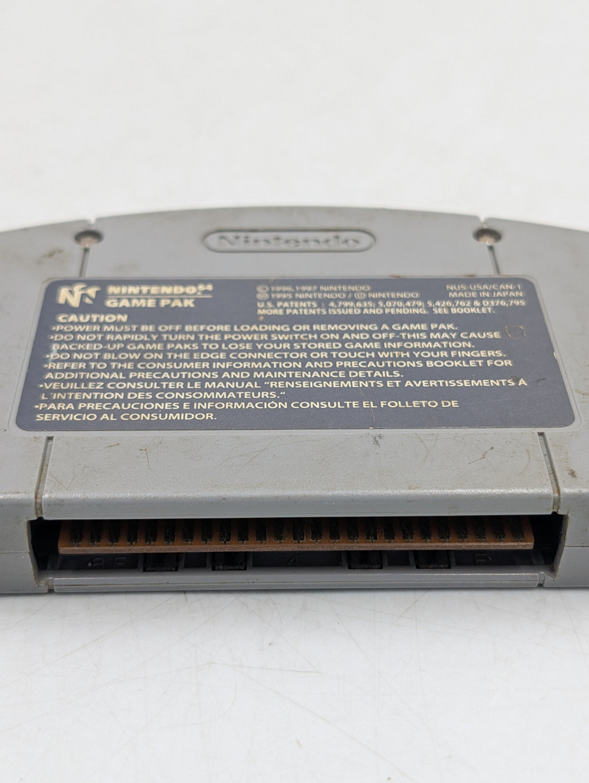 Super Smash Bros Nintendo 64 N64 1999 Video Game Cartridge NUS-NSALE-USA VTG