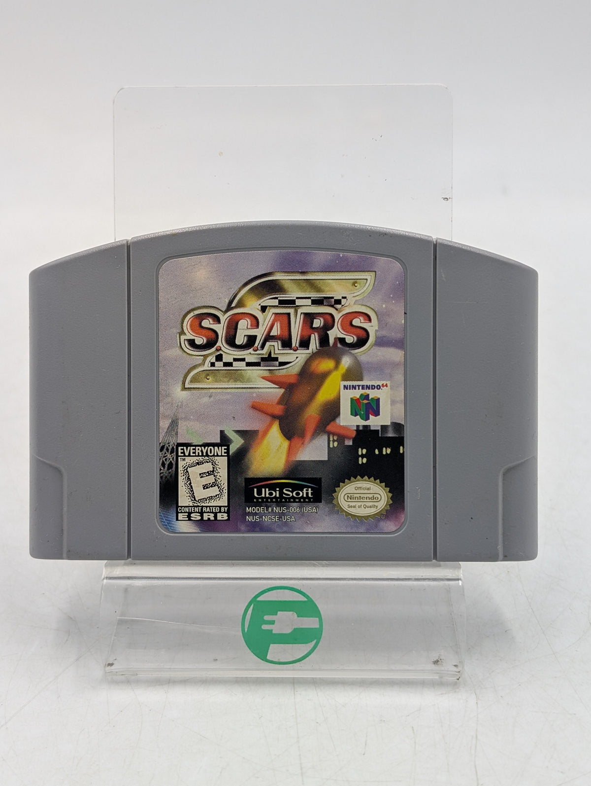 S.C.A.R.S. Nintendo 64 N64 1998 Video Game Cartridge Arcade Racing Ubisoft USA