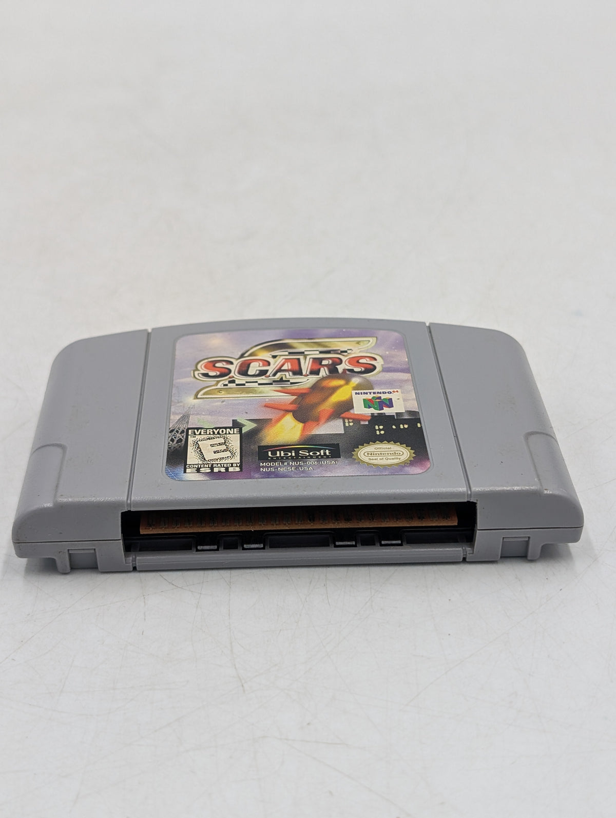 S.C.A.R.S. Nintendo 64 N64 1998 Video Game Cartridge Arcade Racing Ubisoft USA