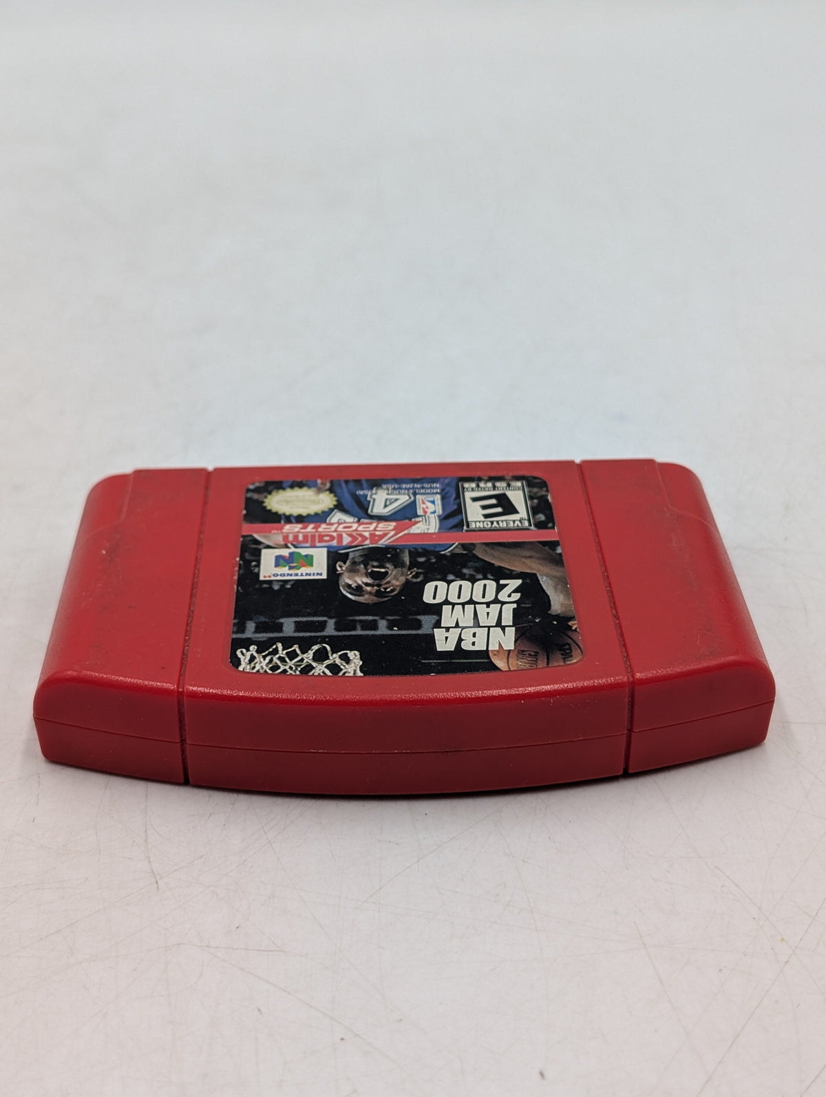 NBA Jam 2000 Nintendo 64 N64 Red 1999 Video Game Cartridge NUS-006 NUS-NJAE-USA