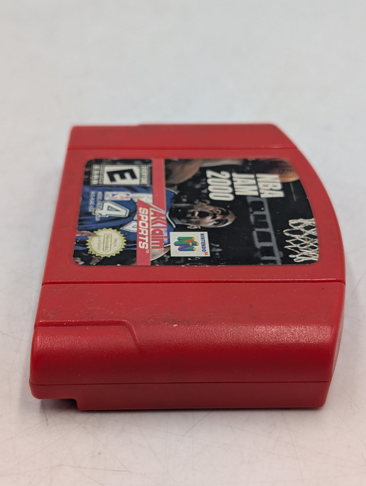 NBA Jam 2000 Nintendo 64 N64 Red 1999 Video Game Cartridge NUS-006 NUS-NJAE-USA