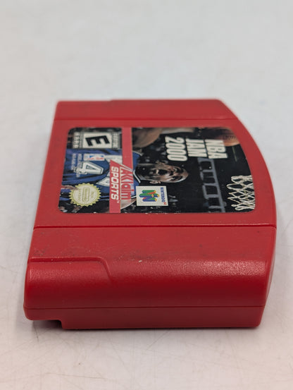 NBA Jam 2000 Nintendo 64 N64 Red 1999 Video Game Cartridge NUS-006 NUS-NJAE-USA