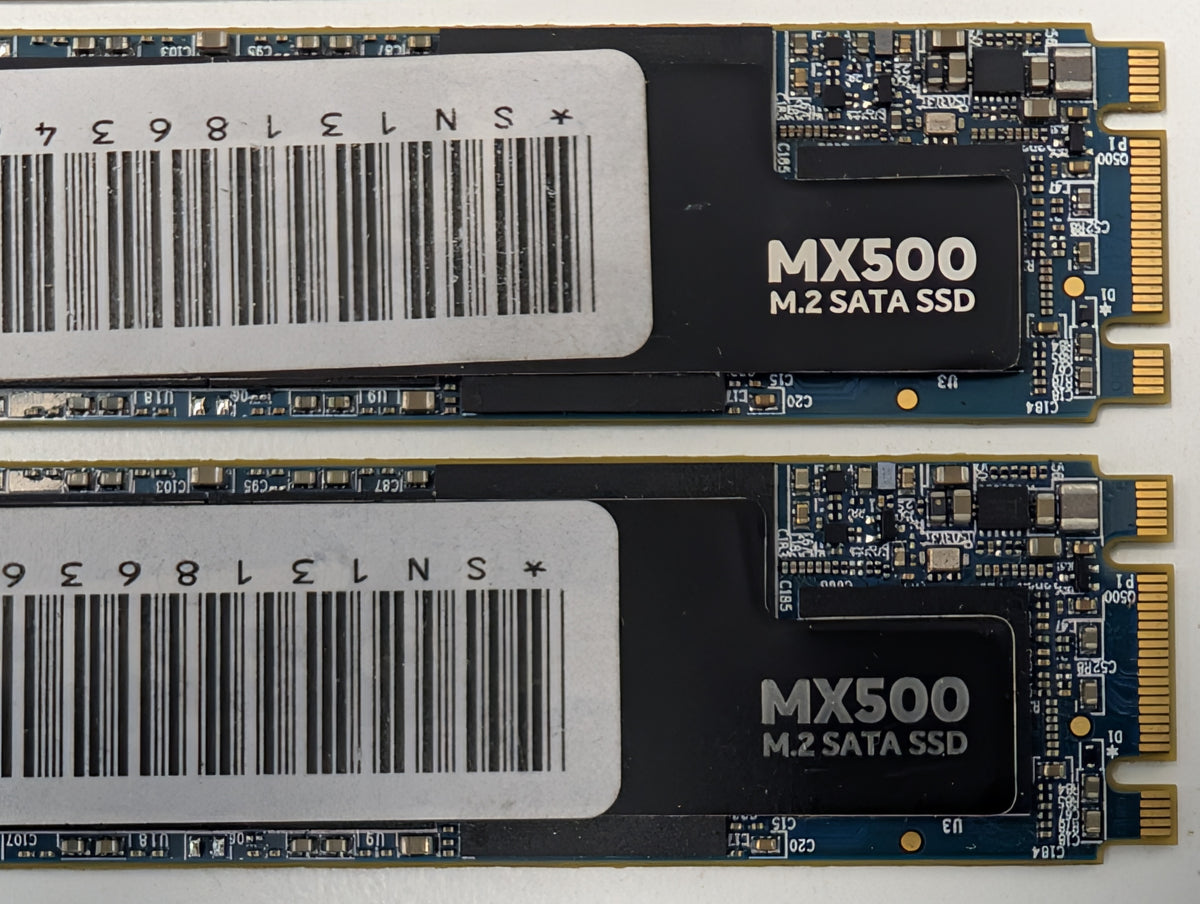 Crucial MX500 250GB M.2 2280 SATA III Solid State Drive SSD CT250MX500SSD4 Lot