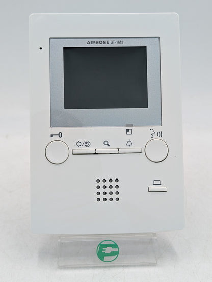 Aiphone GT-1M3 3.5" Color LCD Tenant Intercom VOX PTT 24V Video Monitor Station