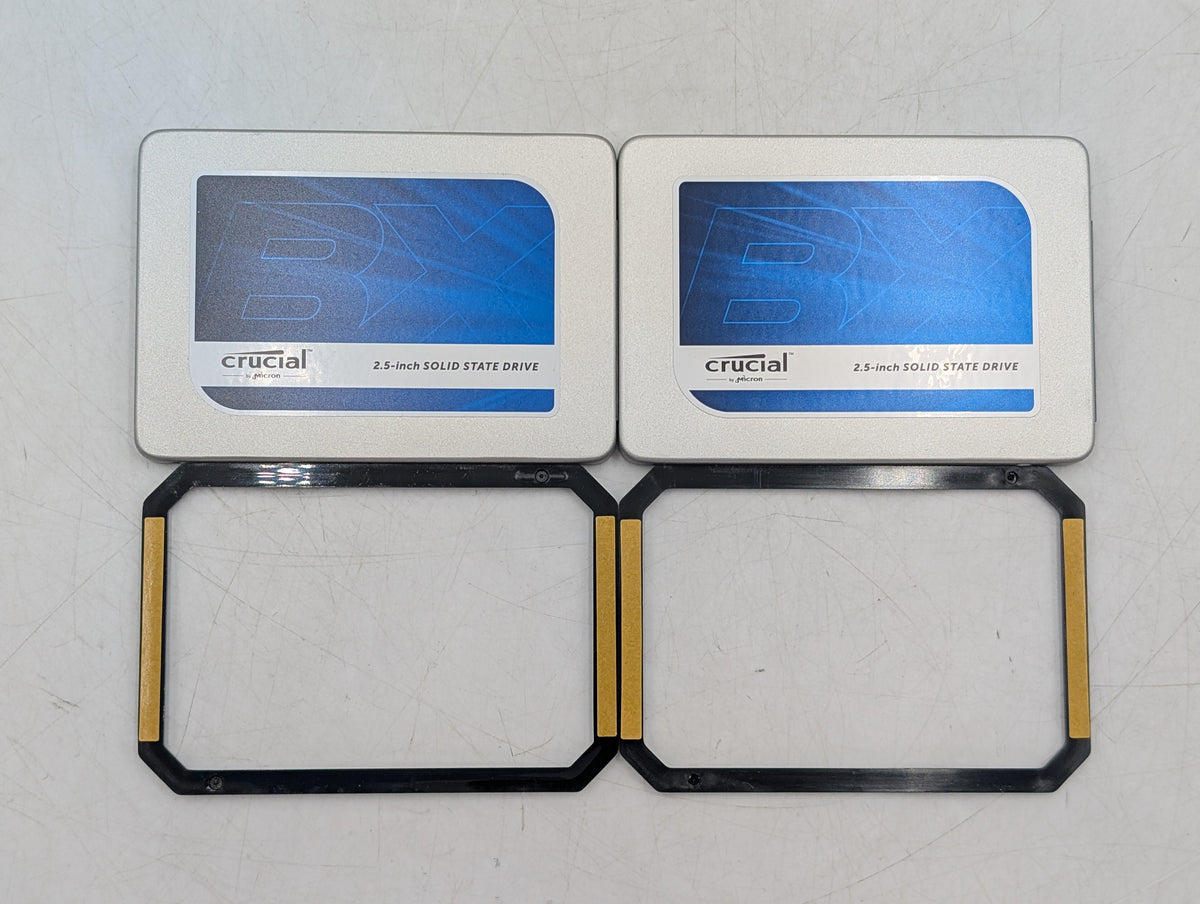 Crucial BX200 960GB 2.5" SATA III Solid State Drive SSD CT960BX200SSD1 Set