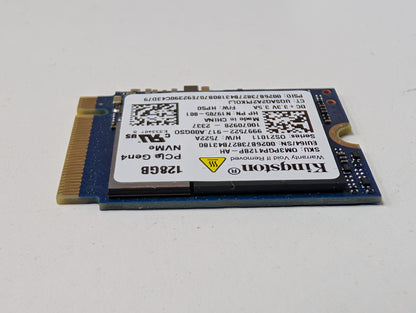 Kingston 128GB NVMe M.2 2230 PCIe Gen4 SSD HP N19705-001 OM3PGP4128P-AH OEM Part