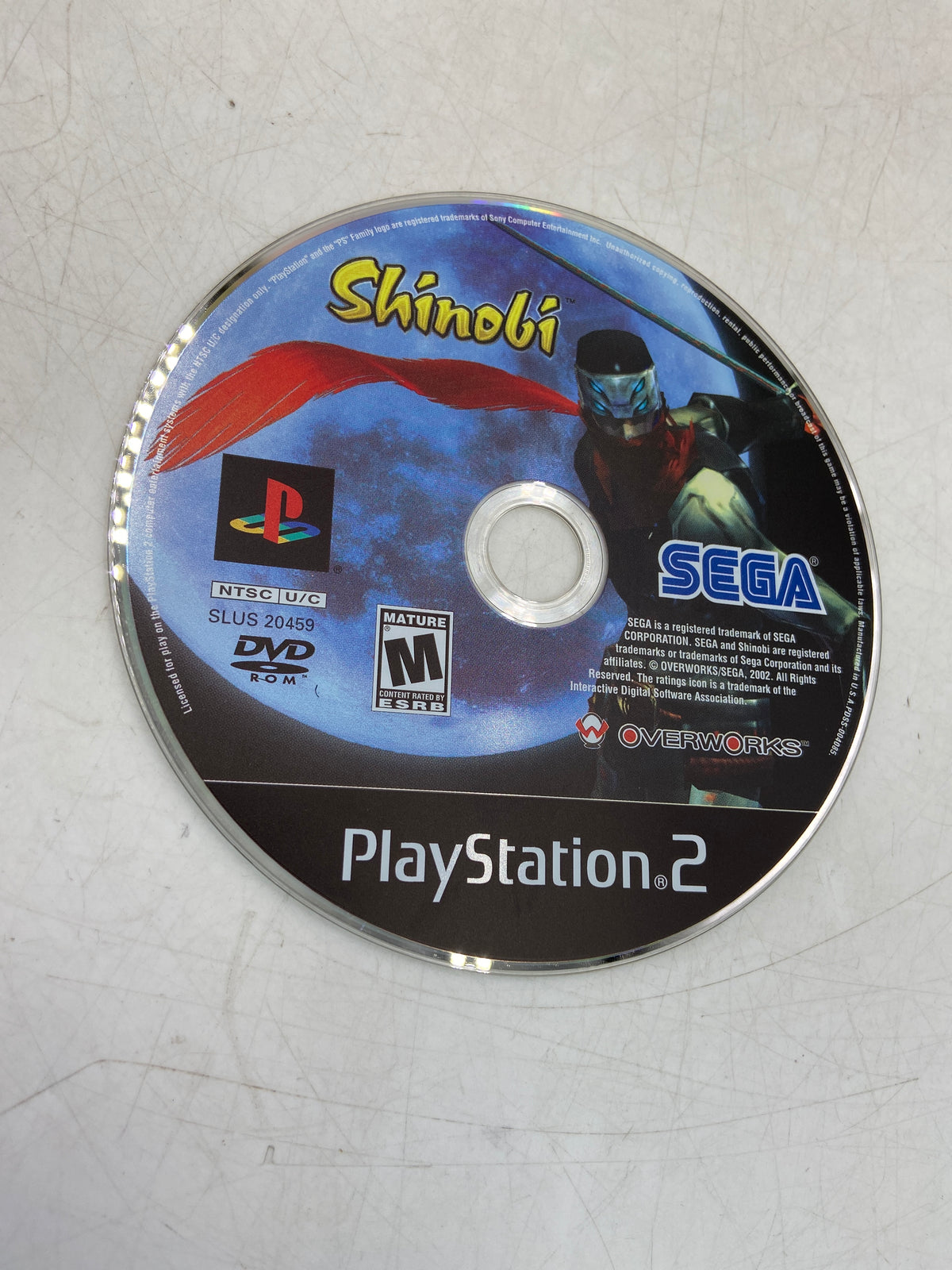 Shinobi (Sony PlayStation 2 PS2, 2002)