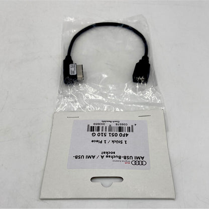 Audi Original Zubehör AMI USB-Buchse A USB-Socket OEM Cable 4F0051510G