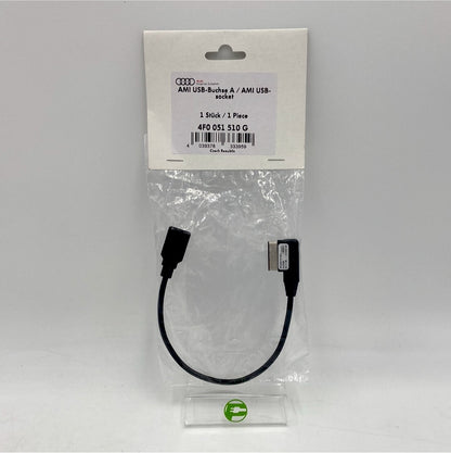 Audi Original Zubehör AMI USB-Buchse A USB-Socket OEM Cable 4F0051510G