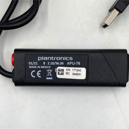 Poly Plantronics APU-76 Electronic Hook Switch OEM Cable PLA92NH 211076-01