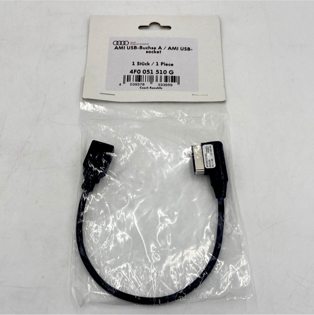 Audi Original Zubehör AMI USB-Buchse A USB-Socket OEM Cable 4F0051510G