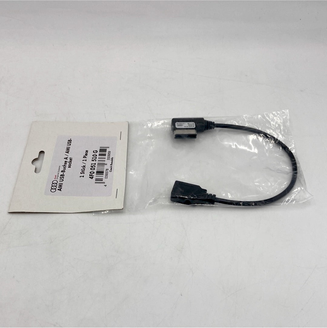 Audi Original Zubehör AMI USB-Buchse A USB-Socket OEM Cable 4F0051510G