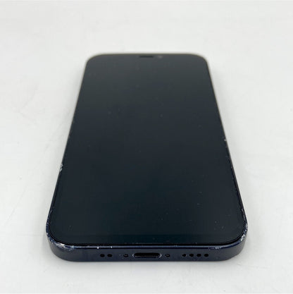 Broken T-Mobile Apple iPhone 12 Mini 128GB Black MG753LL/A Clean Cracked