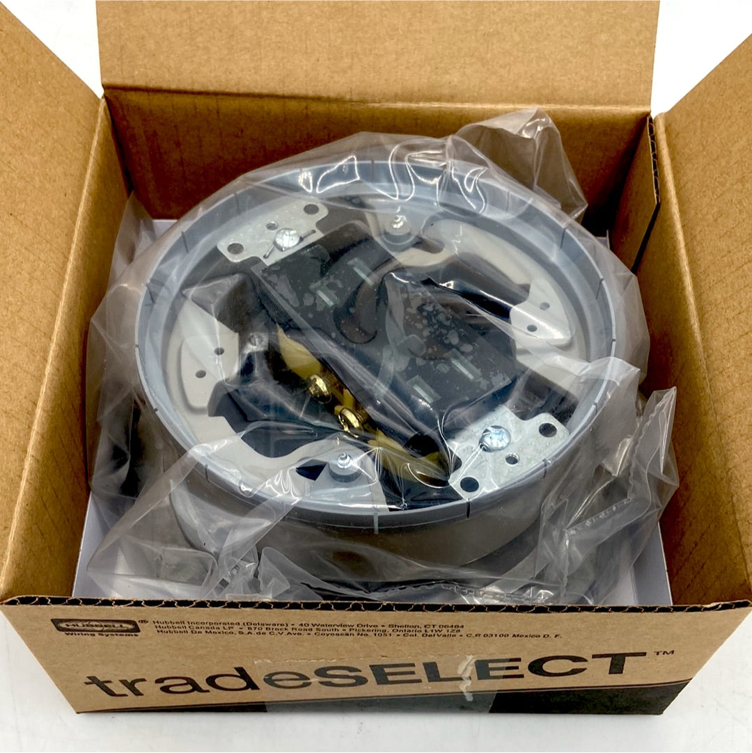 Hubbell TradeSelect Box Flange Door Cover Assembly RF400 Aluminum RF406ALU